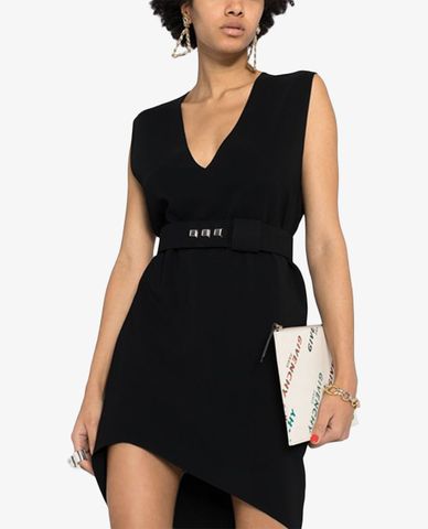  DSQUARED2 - Đầm mini sát nách V Neck Belted 