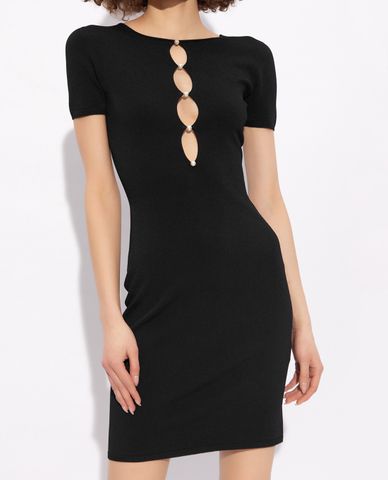  DSQUARED2 - Đầm cut out mini phối hạt tinh tế quyến rũ 