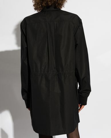  DSQUARED2 - Đầm sơ mi mini tay dài phối logo 