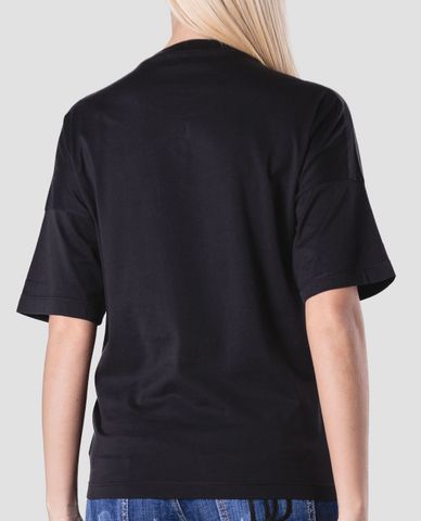  DSQUARED2 - Áo thun nữ cổ tròn tay ngắn Fantasy Print 