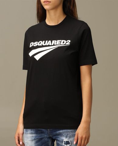  DSQUARED2 - Áo thun cổ tròn tay ngắn Crew Neck 