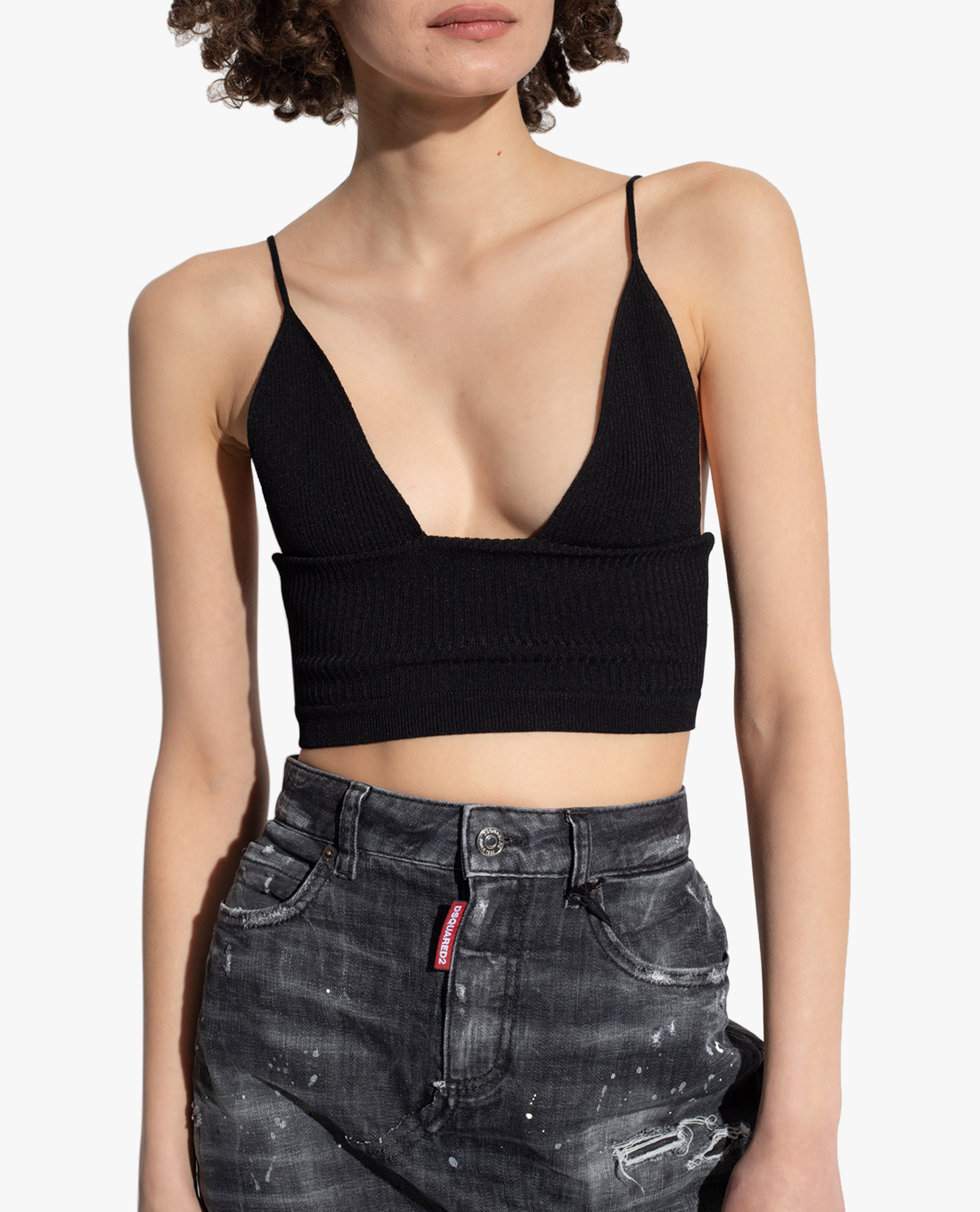 DSQUARED2 - Áo hai dây nữ phom ôm quyến rũ