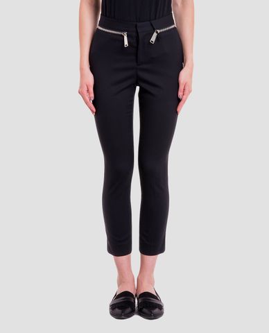  DSQUARED2 - Quần kiểu nữ phối dây kéo ánh vàng 