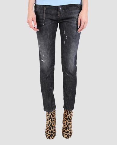  DSQUARED2 - Quần jeans nữ phom slim fit Cool Girl Jean 