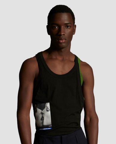  DSQUARED2 - Áo ba lỗ nam cổ tròn Mert & Marcus 1994 