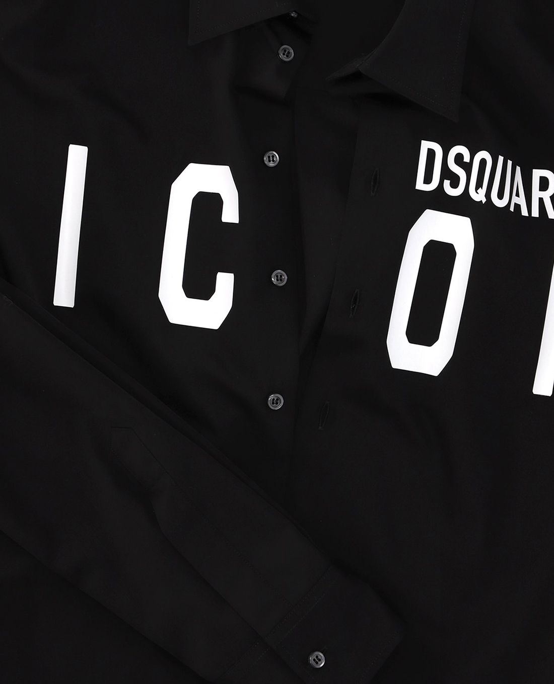 DSQUARED2  Áo sơ mi nam tay dài Icon Print