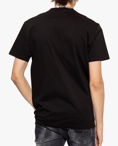  DSQUARED2 - Áo thun nam tay ngắn cổ tròn thời trang ICON 