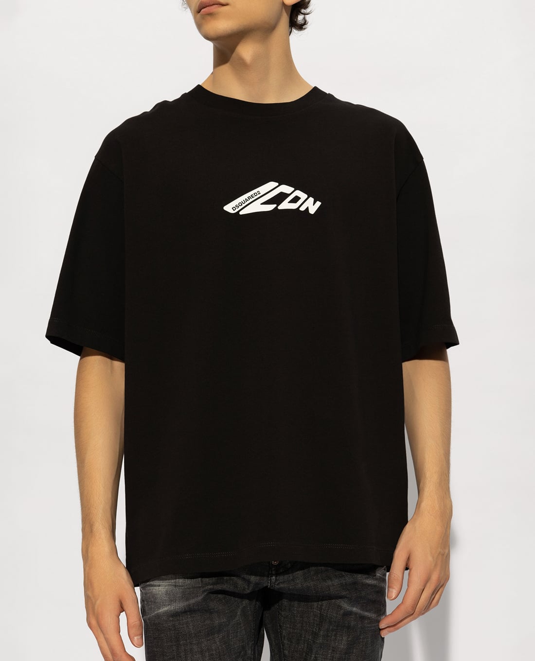 DSQUARED2 - Áo thun nam cổ tròn tay ngắn Icon New Generation