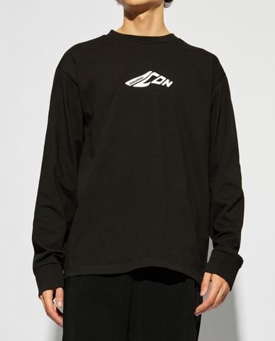  DSQUARED2 - Áo thun nam cổ tròn tay dài Icon 