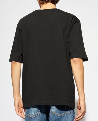  DSQUARED2 - Áo thun nam cổ tròn tay ngắn năng động 