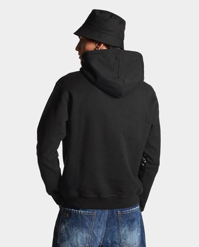  DSQUARED2 - Áo hoodie nam in logo Icon Splash Cool Fit 