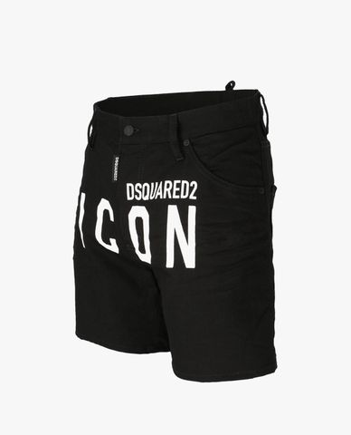  DSQUARED2 - Quần shorts nam denim Icon 