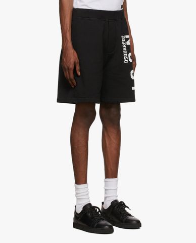  DSQUARED2 - Quần shorts nam phom suông thời trang 