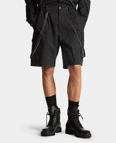  DSQUARED2 - Quần short nam ngang gối Icon Clubbing 