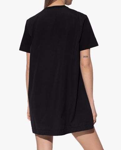  DSQUARED2 - Đầm mini phom suông rút dây Icon Forever 