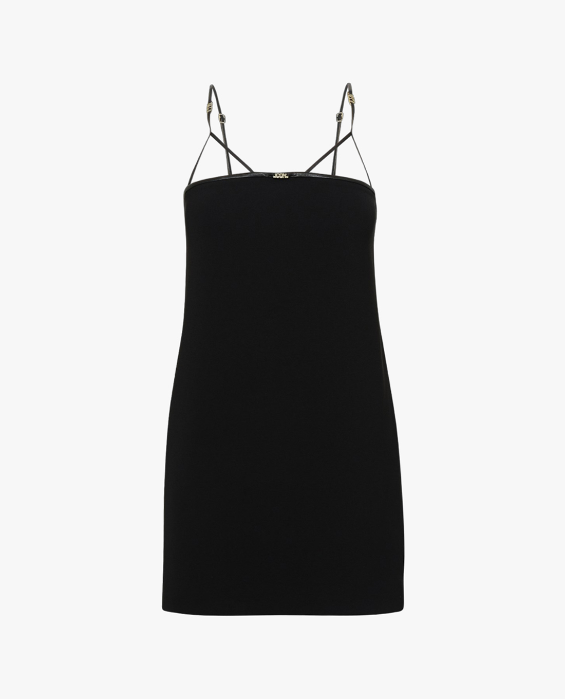 DSQUARED2 - Đầm hai dây mini Icon Leather