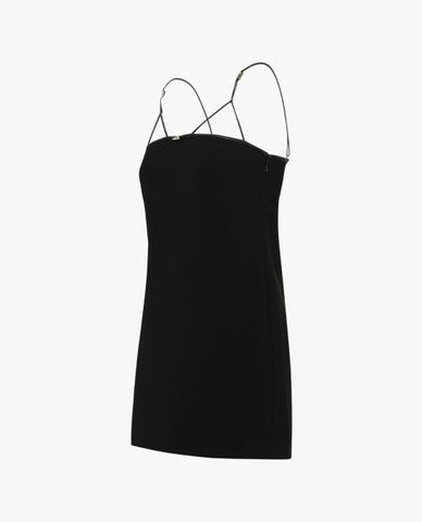  DSQUARED2 - Đầm hai dây mini Icon Leather 