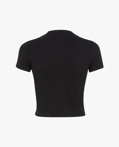  DSQUARED2 - Áo croptop nữ phom ôm tay ngắn Be Icon 