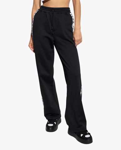  DSQUARED2 - Quần dài nữ lưng thun ống rộng thời trang 