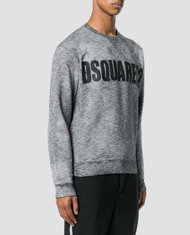  DSQUARED2 - Áo sweatshirt nam cổ tròn Dsquared2 