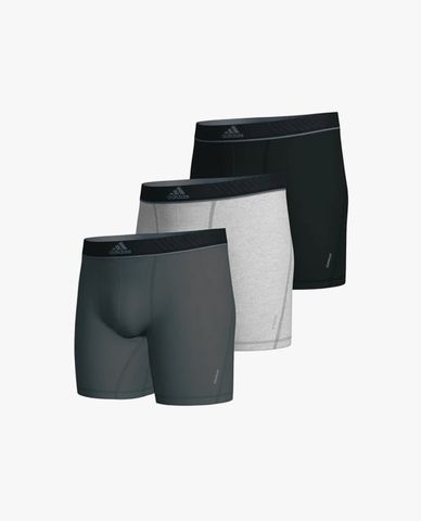  ADIDAS - Set 3 quần lót nam kiểu dáng boxer phối logo AMFE 