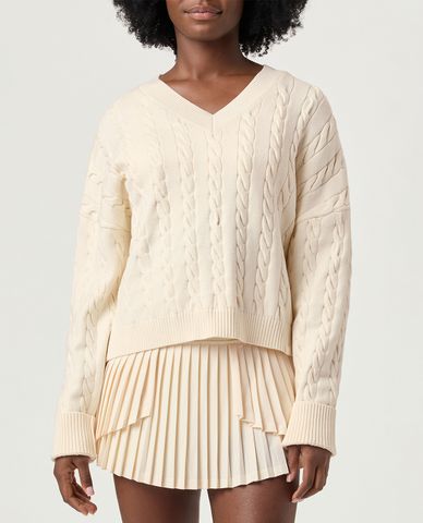  FILA - Áo sweatshirt nữ Baseline Chunky 