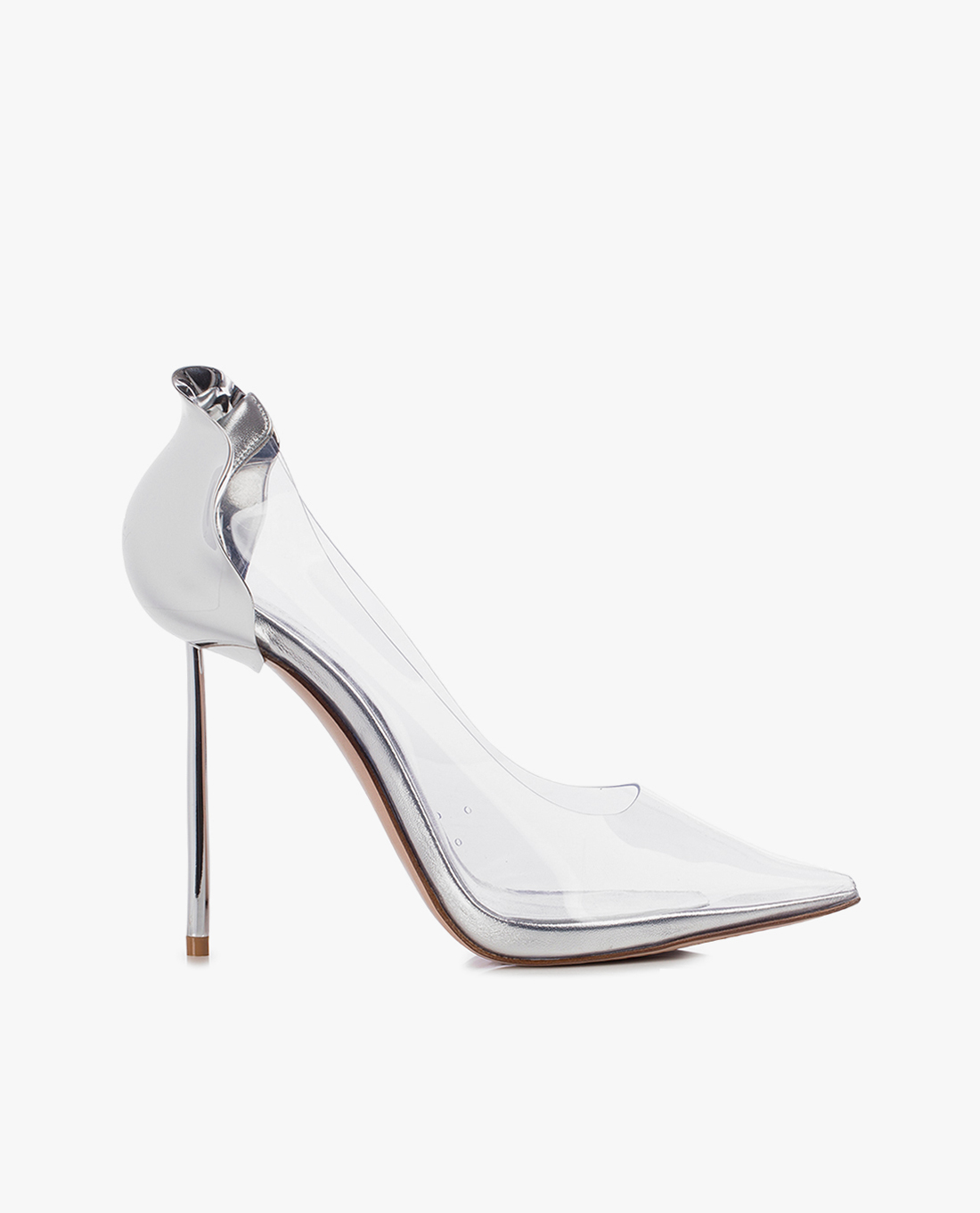 LE SILLA - Giày cao gót bít mũi trong suốt Deco Petalo