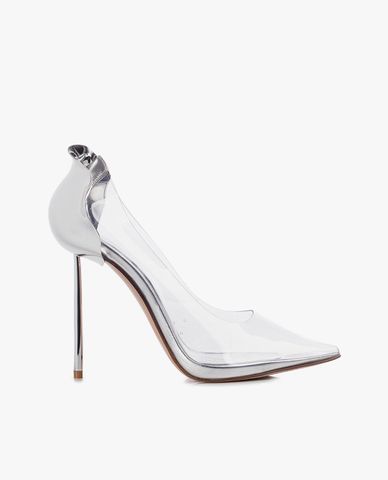  LE SILLA - Giày cao gót bít mũi trong suốt Deco Petalo 