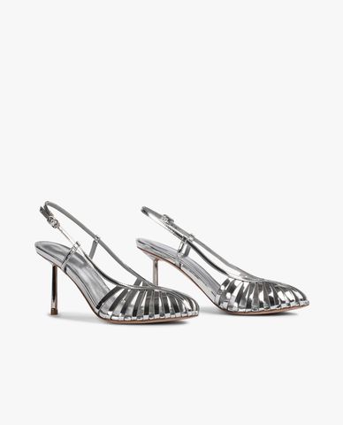  LE SILLA - Giày cao gót bít mũi nữ phối quai mảnh Cage 