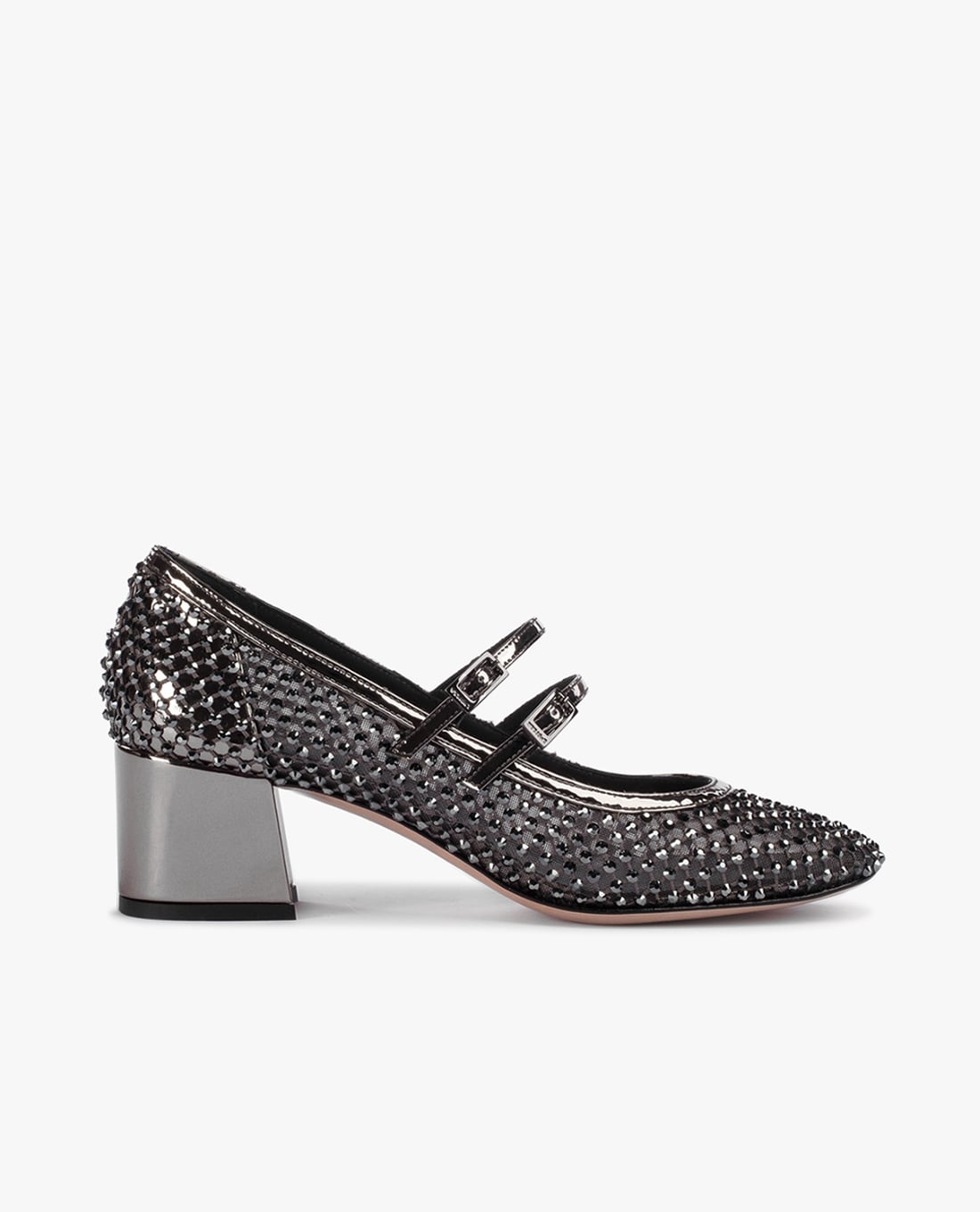 LE SILLA - Giày cao gót nữ bít mũi đính đá Danielle