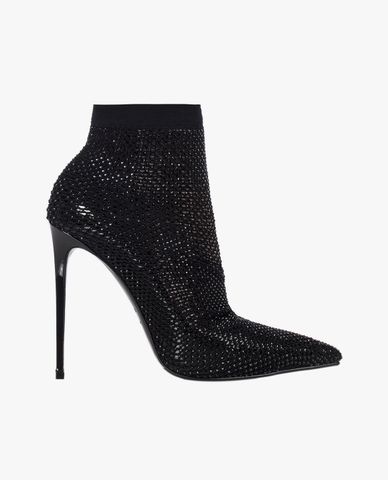  LE SILLA - Giày cao gót nữ bít mũi đính pha lê Gilda 