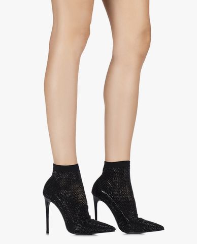  LE SILLA - Giày cao gót nữ bít mũi đính pha lê Gilda 