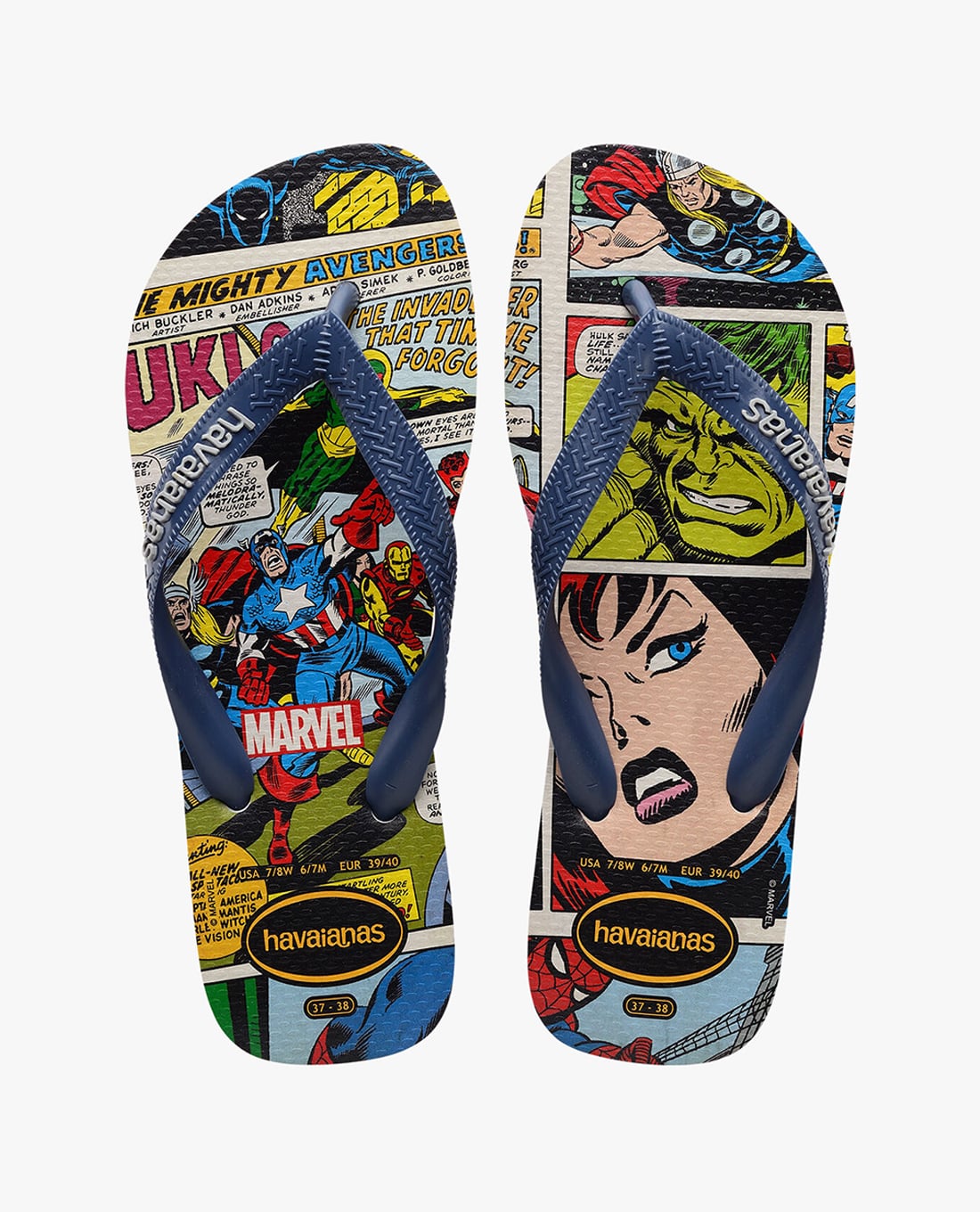 HAVAIANAS - Dép kẹp nam Top Marvel Classics