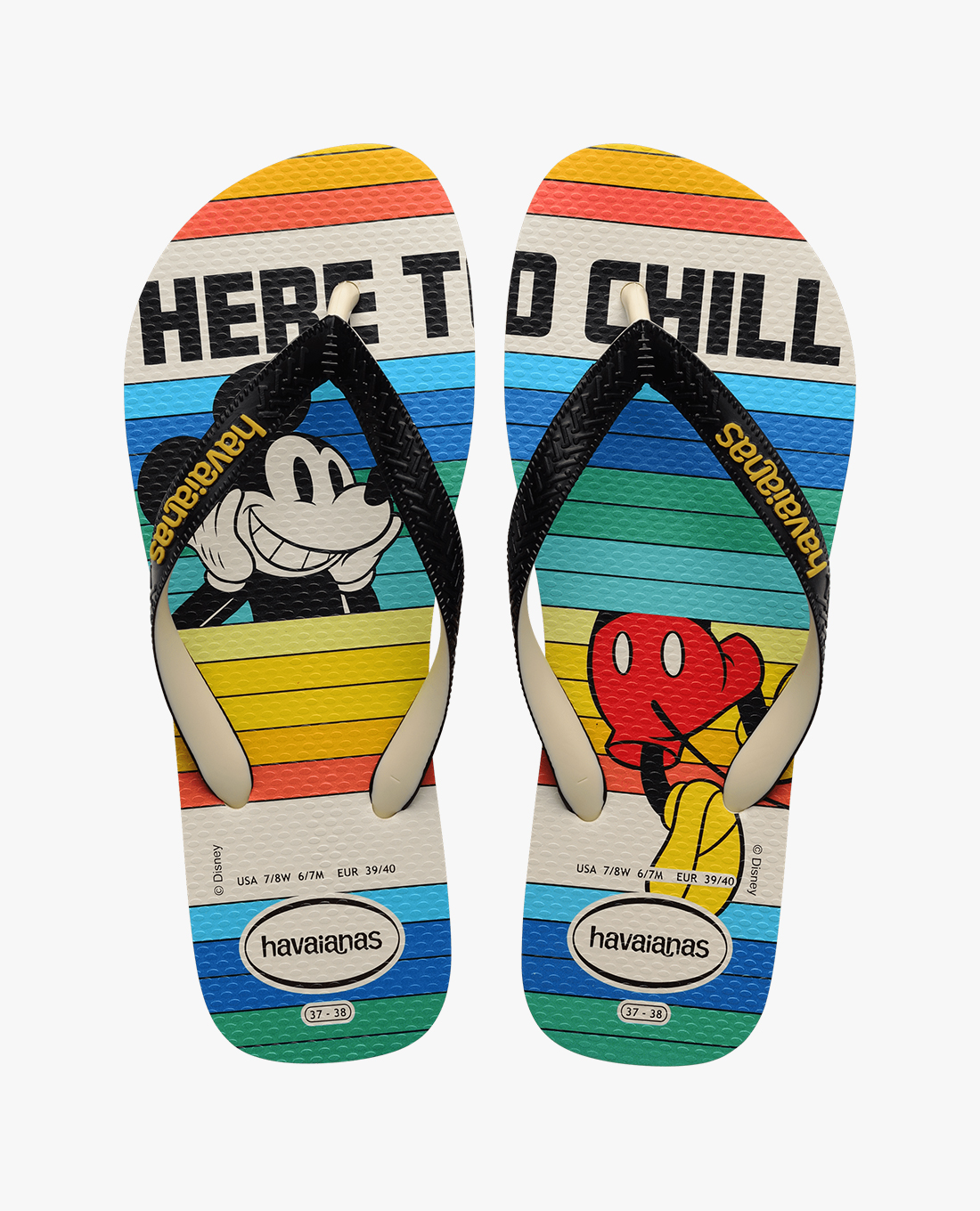 HAVAIANAS - Dép kẹp unisex Chinelo Feminino Disney Stylish