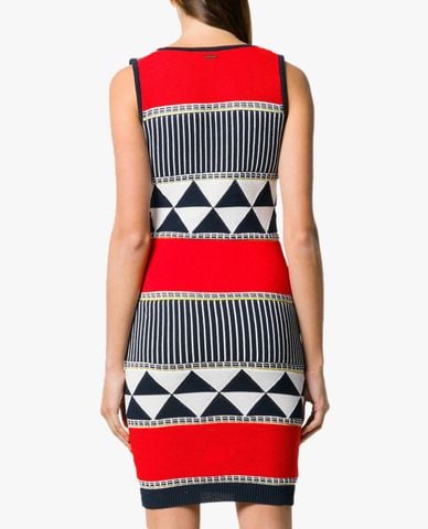  DSQUARED2 - Đầm mini sát nách Knit Multi 