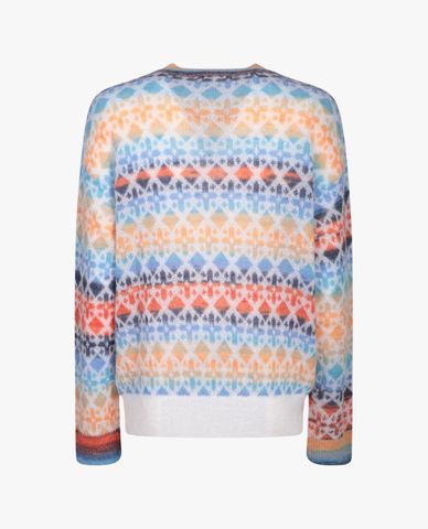  DSQUARED2 - Áo sweater nữ cổ tròn tay dài hiện đại 