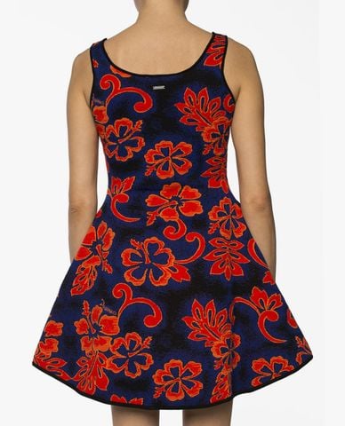  DSQUARED2 - Đầm mini sát nách dáng xòe Flared Slip 