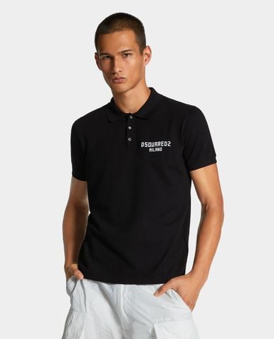  DSQUARED2 - Áo polo nam tay ngắn Milano 