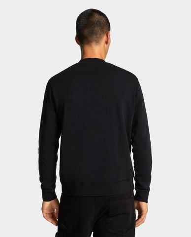  DSQUARED2 - Áo sweatshirt nam cổ tròn tay dài in logo 