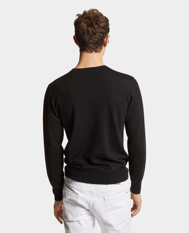  DSQUARED2 - Áo sweatshirt nam cổ tròn tay dài Cool Fit 