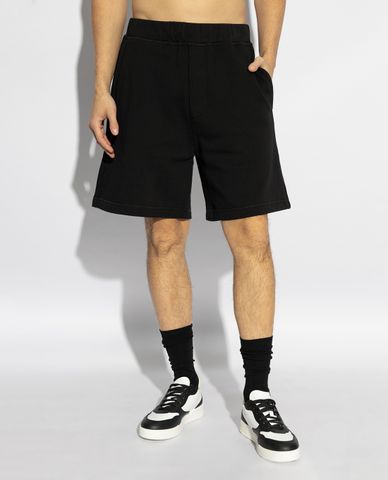  DSQUARED2 - Quần short nam ngang gối lưng thun 