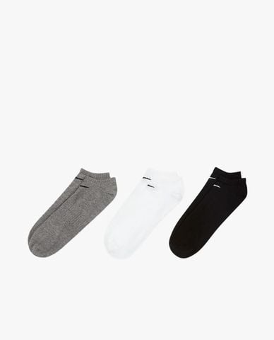  NIKE - Set 3 đôi vớ unisex cổ thấp hiện đại 