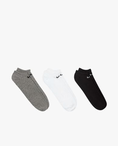  NIKE - Set 3 đôi vớ unisex cổ thấp hiện đại 
