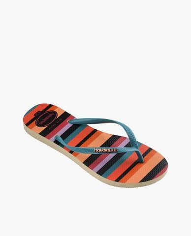  HAVAIANAS - Dép kẹp nữ Slim Patchwork 