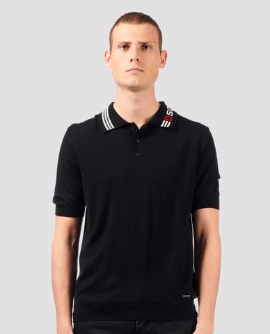  DSQUARED2 - Áo thun polo nam viền cổ Dsquared2 Pullover 