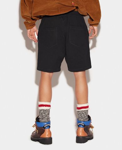  DSQUARED2 - Quần short nam ngang gối lưng thun năng động 