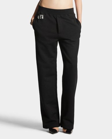  DSQUARED2 - Quần nữ phom ôm lưng thun Icon Mini 