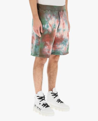  DSQUARED2 - Quần shorts nam lưng thun Tie Dye 