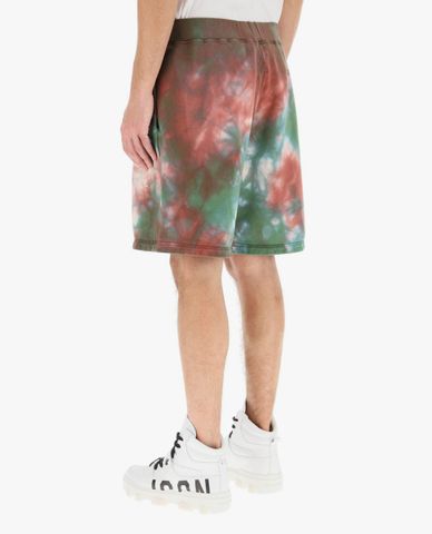  DSQUARED2 - Quần shorts nam lưng thun Tie Dye 