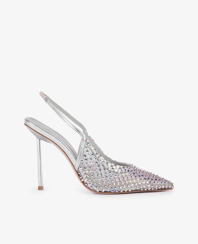  LE SILLA - Giày cao gót nữ bít mũi phối quai Chanel Gilda 